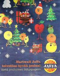 Hartwall Jaffa Joulu  lahjakäärepaperi arkki