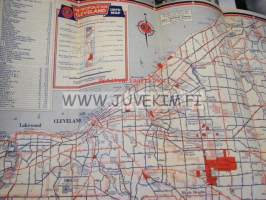 Gulf Metropolitan Cleveland info-map -tiekartta