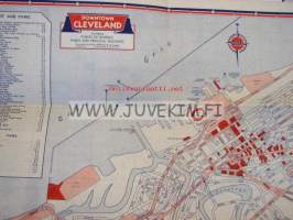 Gulf Metropolitan Cleveland info-map -tiekartta