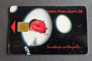 Puhelukortti Sonera 30 - Suukkoja soittajalle...
