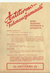 Antti-päremaali ja Antitermo-tuulensuojamaali tuote-esite