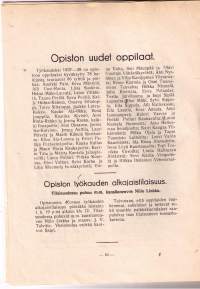 KORPISAARI  Etelä-Pohjanmaan kansanopiston  lehti v. 1937