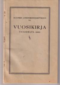 Suomen ayrshireyhdistyksen vuosikirja  v.  1935