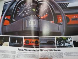 Volkswagen Polo 1978 -myyntiesite / brochure