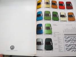 Volkswagen Polo 1978 -myyntiesite / brochure
