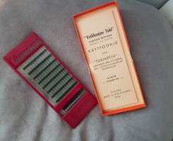 Veikkaajan Tuki - käyttö ohje sekä tukiketju - menetelmä, joka on tehokas apu veikkauskuponkien täyttämisessä. Oranssi laatikko. 1952