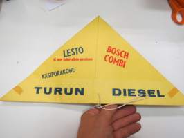 Turun Diesel - Bosch Combi - Lesto -käsiporakone, mainoshattu 1960-luvulta
