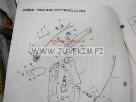 Quicksilver parts catalog -&quot;Bravo I / II&quot; Stern drive and transom assembly serial numbers Stern drive B-664190 and up, Transom assembly B-673048 and u