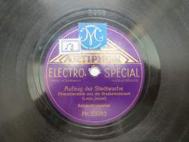Artiphon Electro Special Nr. 03293 - Aufzug der Stadtwache - Blumengeflüster -savikiekkoäänilevy / 78 rpm record