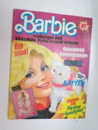 Barbie 1986 nr 2 -ruotsinkielinen Barbie-lehti
