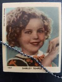 Shirley Temple, Chewing Gum Card 1930s Number 157, Printed in Holland