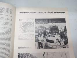 MB Transport 1969 nr 5 - Mercedes-Benz asiakaslehti kuorma- ja linja-autoliikenteen piirissä toimiville, runsas kuvitus -MB trucks, customer magazine