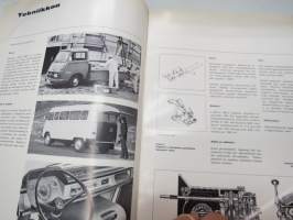 MB Transport 1972 nr 2 (58.) - Mercedes-Benz asiakaslehti kuorma- ja linja-autoliikenteen piirissä toimiville, runsas kuvitus -MB trucks, customer magazine