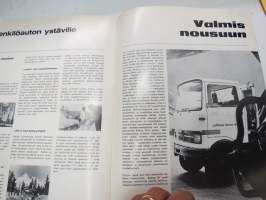 MB Transport 1972 nr 2 (58.) - Mercedes-Benz asiakaslehti kuorma- ja linja-autoliikenteen piirissä toimiville, runsas kuvitus -MB trucks, customer magazine