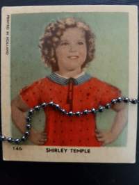 Shirley Temple, Chewing Gum Card 1930s Number 146, Printed in Holland
