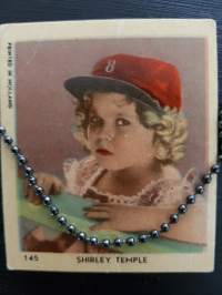 Shirley Temple, Chewing Gum Card 1930s Number 145, Printed in Holland