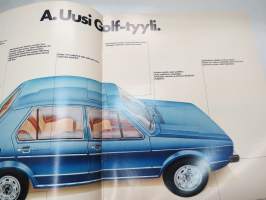 Volkswagen Golf 1974 / Golf-ABC - Golfin peruskurssi -myyntiesite / brochure