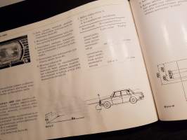 Wartburg 353 W -omistajan käsikirja 1977