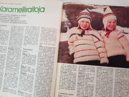 Suuri Käsityökerho 12/1976 + kaava-arkki.