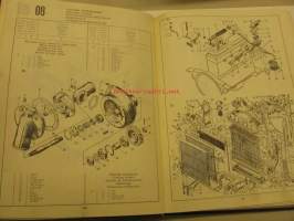 T-130 traktori / neuvostoliittolainen telatraktori -varaosaluettelo -parts catalogue