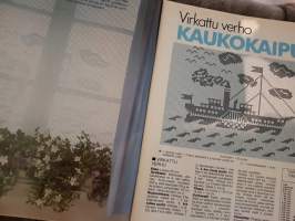 Suuri Käsityökerho 4/1982 + kaava-arkki.