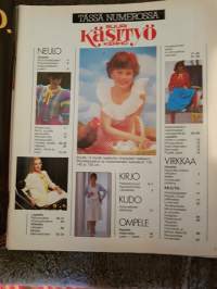 Suuri Käsityökerho 5/1982 + kaava-arkki.