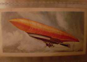 History of Aviation, A series of 50, N:o 3, Lebaudy Airship