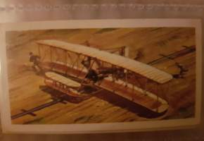 History of Aviation, A series of 50, N:o 4, Wright Flyer