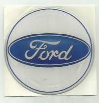 Ford  automerkki käyttämätön  muovia 70 mm tarrakiinnitys -  keulamerkki  etumerkki  automerkki
