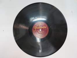 Finlandia P 148 Anja Sini - Kaunein ruusu / Maailman onnellisin -savikiekkoäänilevy / 78 rpm 10&quot; record