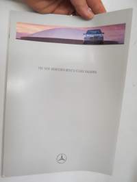 The Mercedes-Benz E-Class Saloons 1996 -myyntiesite / brochure