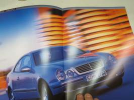 The Mercedes-Benz CLK Sport / Elegance 1997 -myyntiesite / brochure