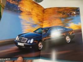 The Mercedes-Benz CLK Sport / Elegance 1997 -myyntiesite / brochure