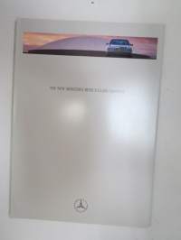 The Mercedes-Benz E-Class Saloons 1996 -myyntiesite / brochure