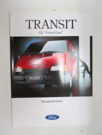 Ford Transit GL Green Line 1994 -myyntiesite / brochure
