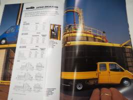 Ford Transit 1992 -myyntiesite / brochure