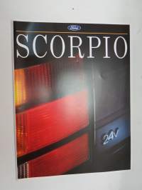 Ford Scorpio 1991 -myyntiesite / brochure