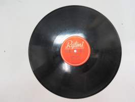 Rytmi B 2148, Eero Väre - Tunturitaival / Kaukainen ystävä -savikiekkoäänilevy / 78 rpm 10&quot; record