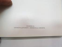 Chinchillan tarhaajan käsikirja -chinchilla farming