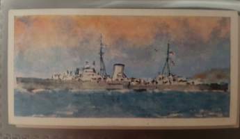 HMS 1902-1962, Series of 32, N:o 18, H.M.S. Ajax Leander Class Cruiser