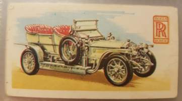 History of The Motor Car, Series of 50, No 10. 1907. Rolls-Royce 40/50 H.P. Silver Ghost, 7/7.4 litres. G.B.