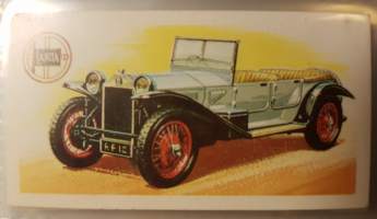 History of The Motor Car, Series of 50, No 26. 1925. Lancia Lambda, 2.1 litres. Italy