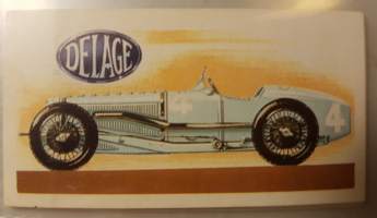 History of The Motor Car, Series of 50, No 29. 1927. Delage Grand Prix, Supercharged 1½ litres. France