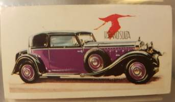 History of The Motor Car, Series of 50, No 32. 1931. Hispano-Suiza type 68 V12, 9½ litres. Spain