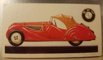 History of The Motor Car, Series of 50, No 40. 1936. B.M.W. 328, 2 litres, Germany