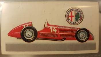 History of The Motor Car, Series of 50, No 41. 1938. Alfa Romeo 158A Racing Car, Supercharge 1½ litres. Italy
