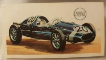 History of The Motor Car, Series of 50, No 45. 1958. Cooper-Climax Grand Prix, 1.9 litres. G.B.