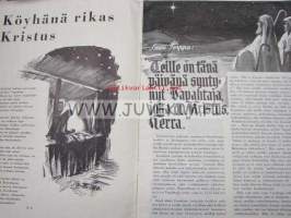 Talvikukkia - Evankelinen Joululehti 1952 Sisältää: Jumalan kansan matkalaulu nuotit ja sanat.