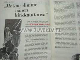 Talvikukkia - Evankelinen Joululehti 1952 Sisältää: Jumalan kansan matkalaulu nuotit ja sanat.