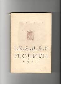 Suomen matkailijayhdistys vuosikirja 1927
